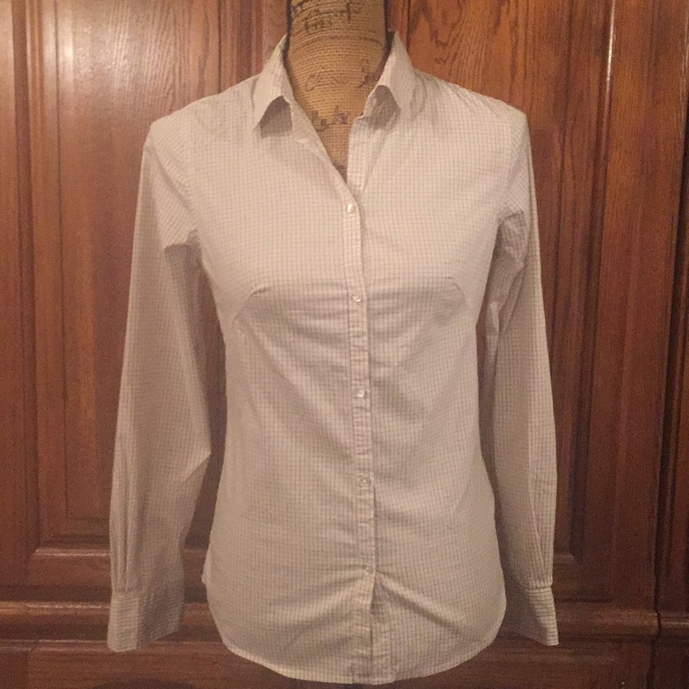 Max Studio Country Yellow and Blue Checked Shirt